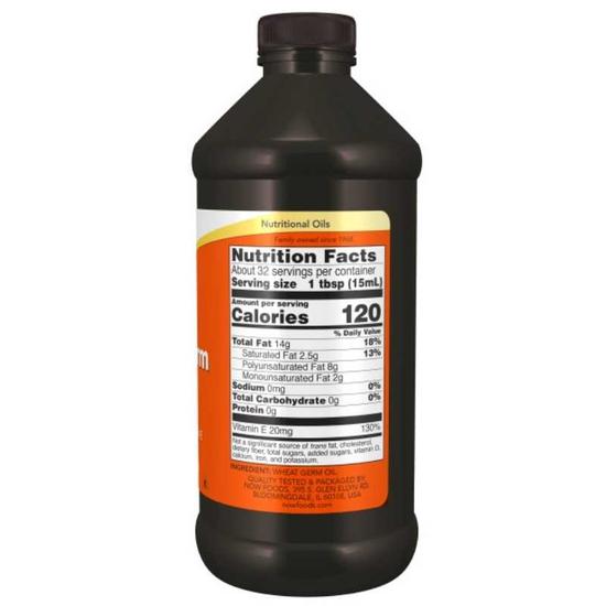 NOW Foods Wheat Germ Oil Liquid 473ml