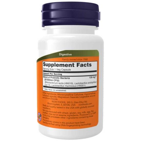 NOW Foods Women's Probiotic 20 Billion Capsules 50 Capsules