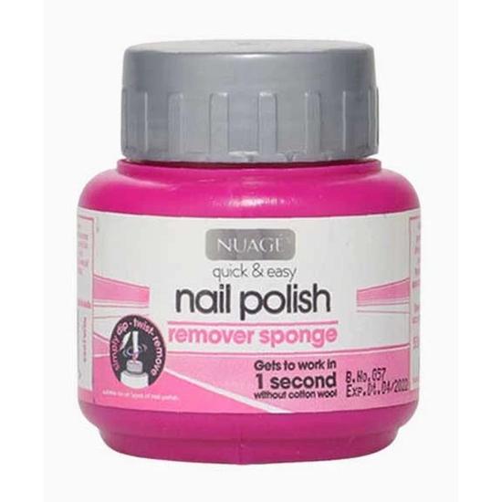 Nuage Quick & Easy Nail Polish Remover Sponge 55ml