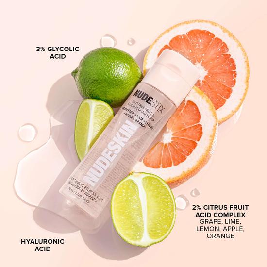 Nudestix Nudeskin 5% Citrus Fruit & Glycolic Glow Toner 95ml