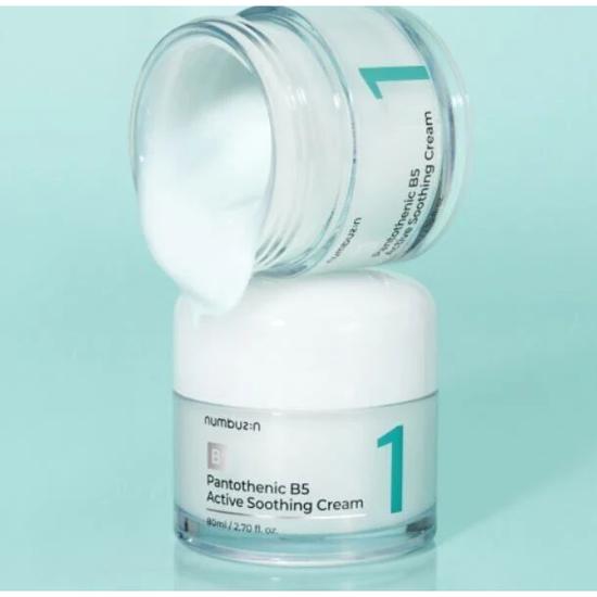 Numbuzin No.1 Pantothenic Active Soothing Cream 80ml