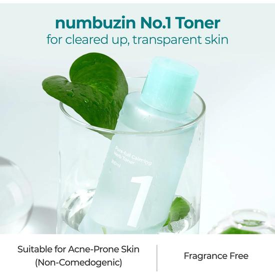 Numbuzin No.1 Pure-Full Calming Herb Toner 300ml