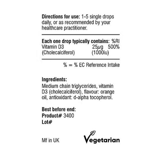 Nutri Advanced Vitamin D3 Liquid Drops Sales & Offers