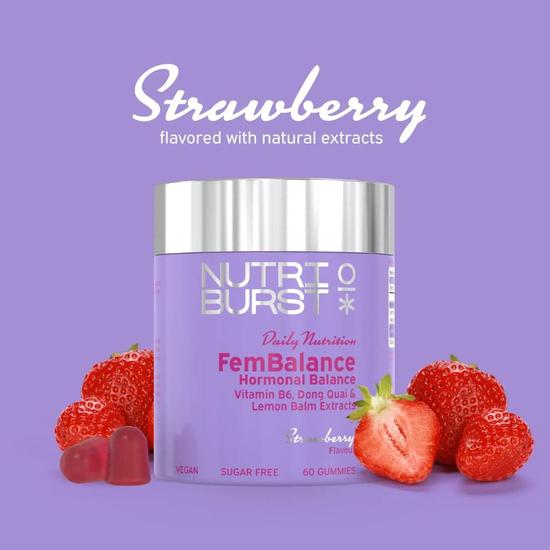 Nutriburst Fembalance Gummies 60 Gummies