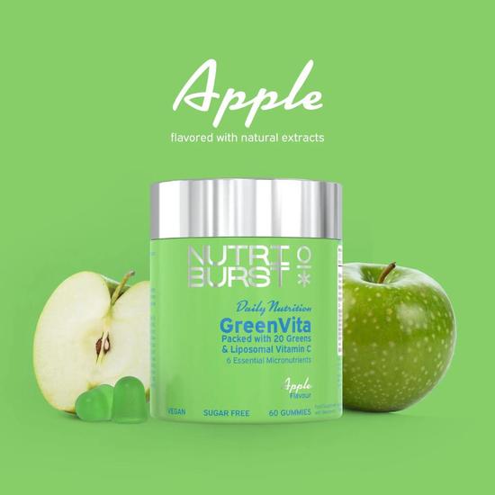 Nutriburst GreenVita Gummies 60 Gummies