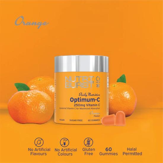 Nutriburst Liposomal Vitamin C 250mg Gummies 60 Gummies