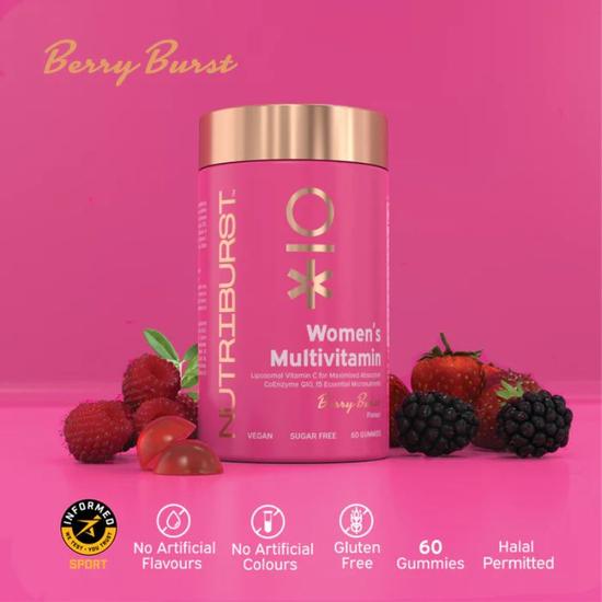Nutriburst Women's Multivitamin Gummies 60 Gummies