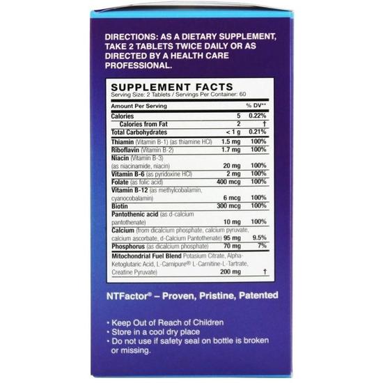 Nutritional Therapeutics NT Factor Healthy Ageing Tablets 120 Tablets