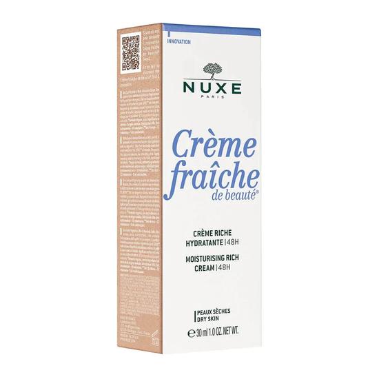 Nuxe Creme Fraiche De Beaute Moisturising Rich Cream For Dry Skin 30ml