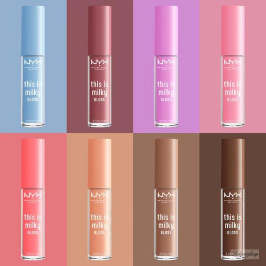 NYX Professional Makeup This Is Milky Lip Gloss Lilac Splash