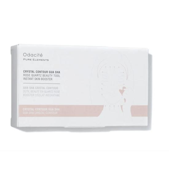 Odacite Crystal Contour Gua Sha Rose Quartz Beauty Tool