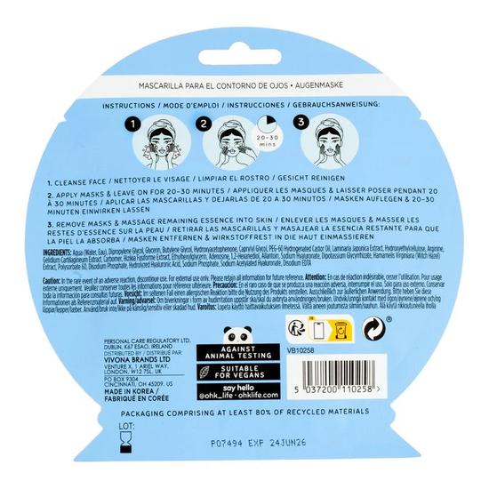 Oh k! Let It Glow Brightening Under Eye Mask