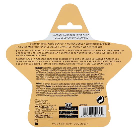 Oh k! Let It Shine Gold Sheet Mask 35ml