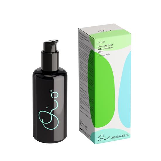 Oio Lab O-Mega Milk. Cleansing Facial Milk & Moisture Mask 200ml