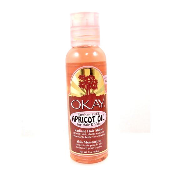 Okay Paraben Free Apricot Oil For Hair & Skin 59ml
