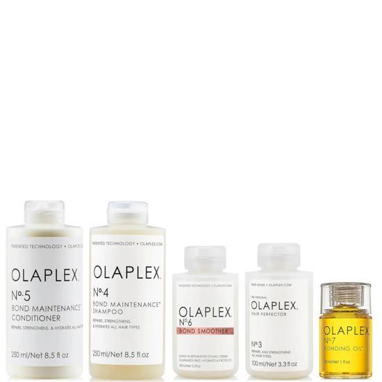 Olaplex No. 3, 4, 5, 6 & 7 Set Perfector + Shampoo + Conditioner + Smoother + Oil
