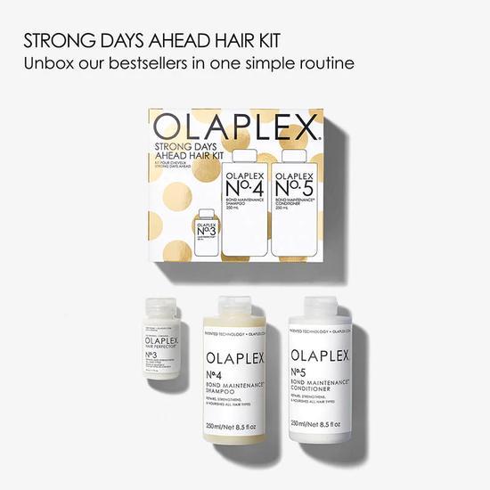 Olaplex Strong Days Ahead Hair Kit No. 3 (50ml) + No.4 & 5 (250ml)