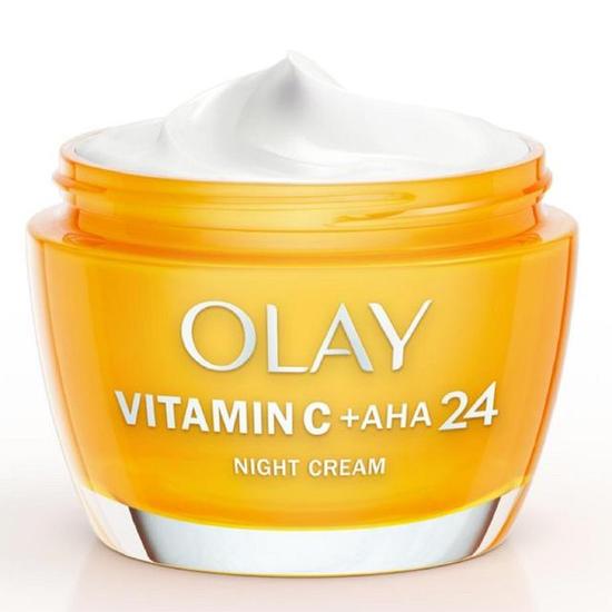Olay Regenerist Vitamin C + AHA24 Night Gel Face Moisturiser 50ml