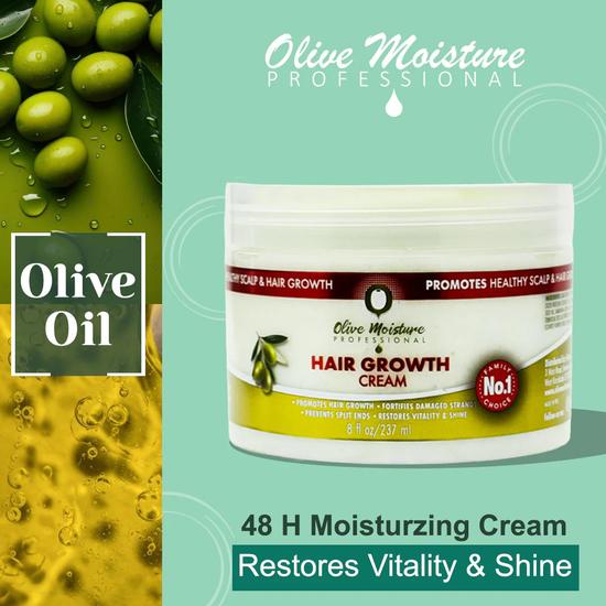 Olive Moisture Professional Hair Growth Cream 237ml