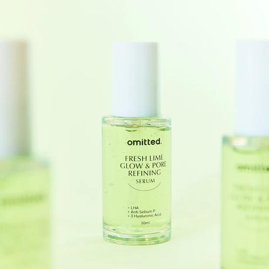 Omitted Fresh Lime Glow & Pore Refining Serum 50ml