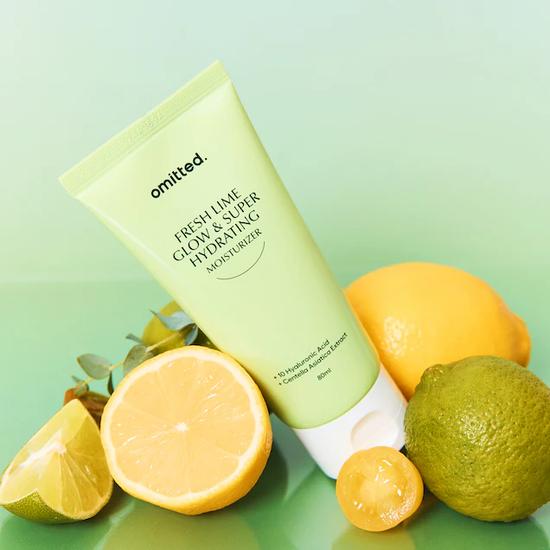 Omitted Fresh Lime Glow & Super Hydrating Moisturiser 80ml