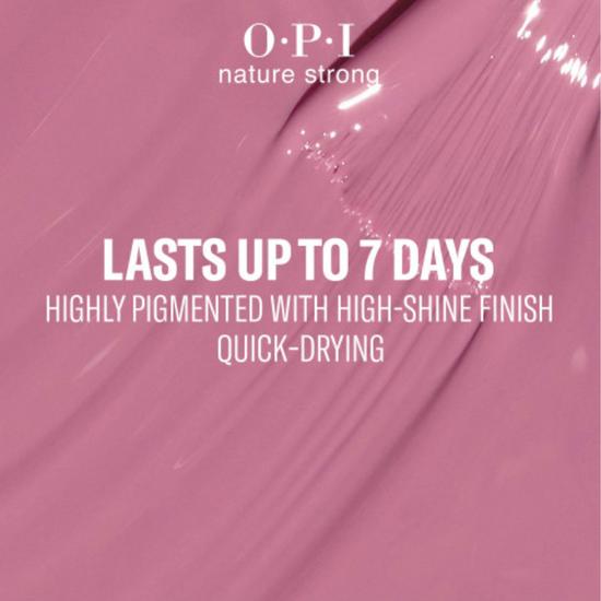 OPI Knowledge Is Flower Nail Polish Nature Strong 15ml - Pink