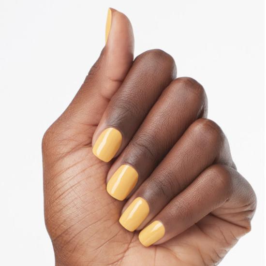 OPI Marigolden Hour Malibu Collection Yellow