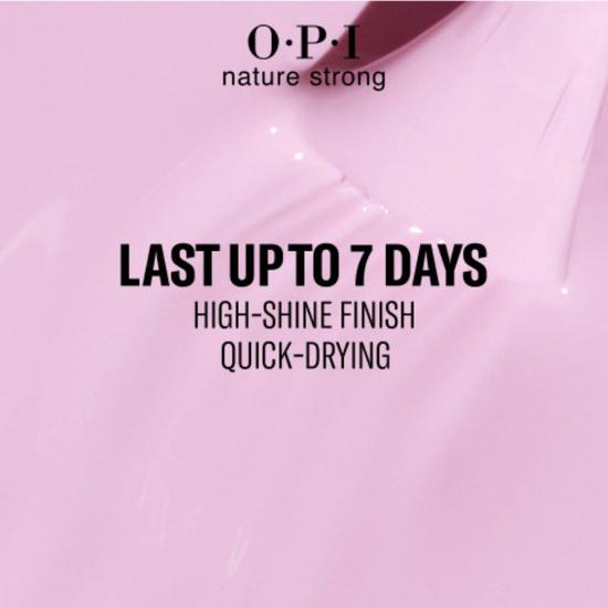 OPI Natural Mauvement Nail Polish Nature Strong 15ml - Pink