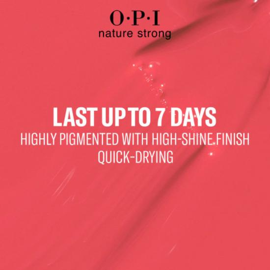 OPI Once & Floral Nail Polish Nature Strong 15ml - Pink