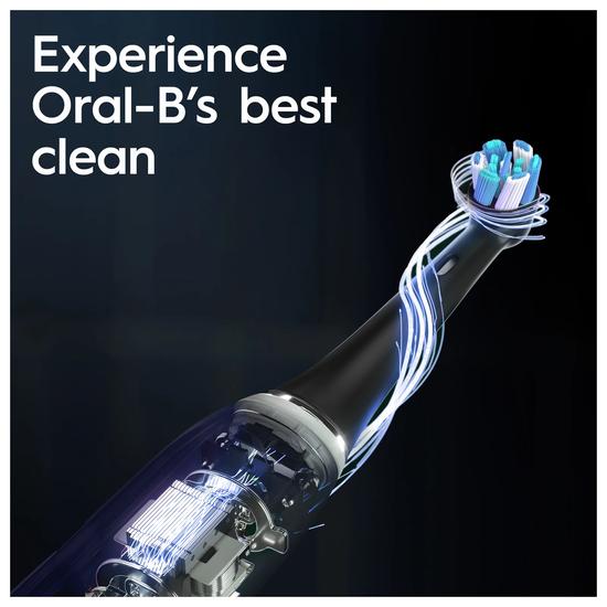 Oral B iO 10 Cosmic Black Electric Toothbrush With Charging Travel Case