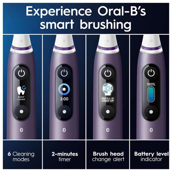 Oral B iO 8 Electric Toothbrush Violet