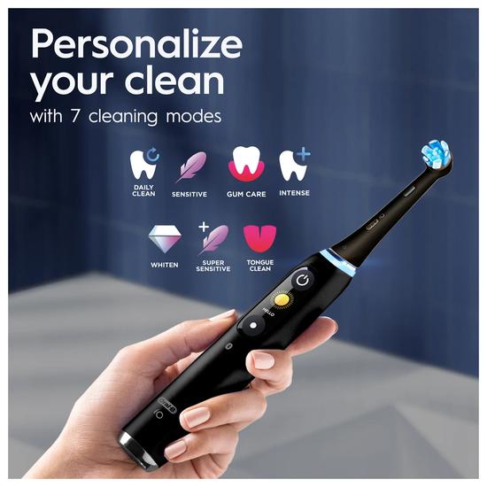 Oral B iO 9 Black Electric Toothbrush Black