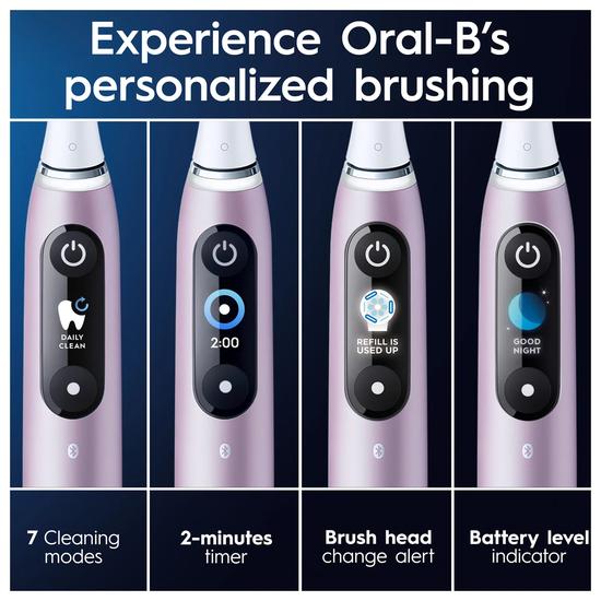 Oral B iO 9 Rose Quartz Electric Toothbrush Rose Quartz