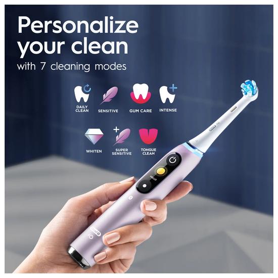 Oral B iO 9 Rose Quartz Electric Toothbrush Rose Quartz