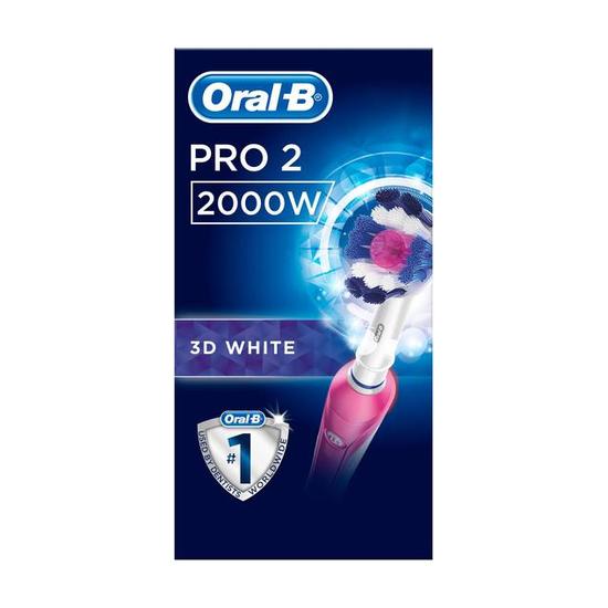 Oral B Pro 2 2000 3d White Electric Toothbrush