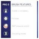 Oral B Pro 3 3000 3d White Electric Toothbrush Pink