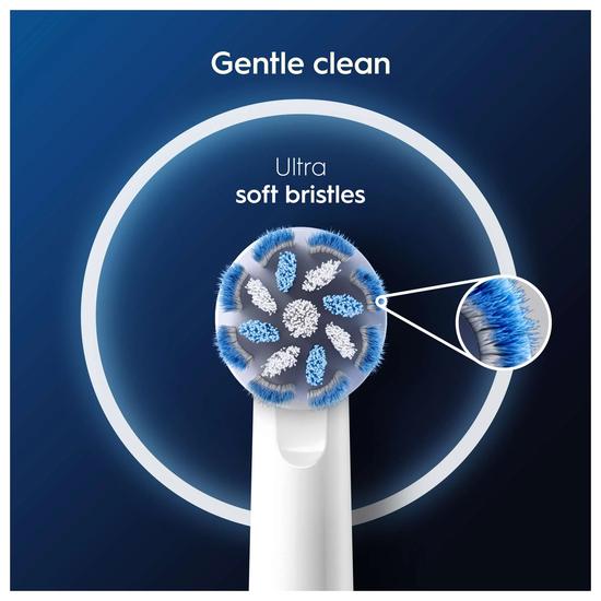 Oral B Pro Sensitive Clean White Toothbrush Heads 4 Pack