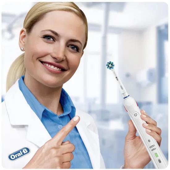 Oral B Smart 4 4000 CrossAction Electric Toothbrush White
