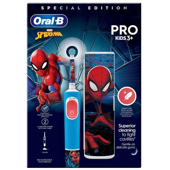 Oral B Vitality Kids Spider-Man Electric Toothbrush