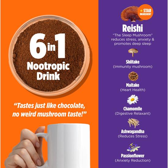 Orange County Wellbeing Brain Food. Calm & Unwind 30 Servings
