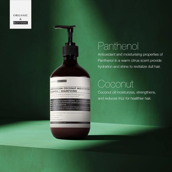 Organic & Botanic Advanced Madagascan Coconut Moisturising Shampoo 500ml