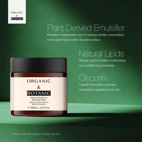 Organic & Botanic Amazonian Berry Sleeping Mask 60ml