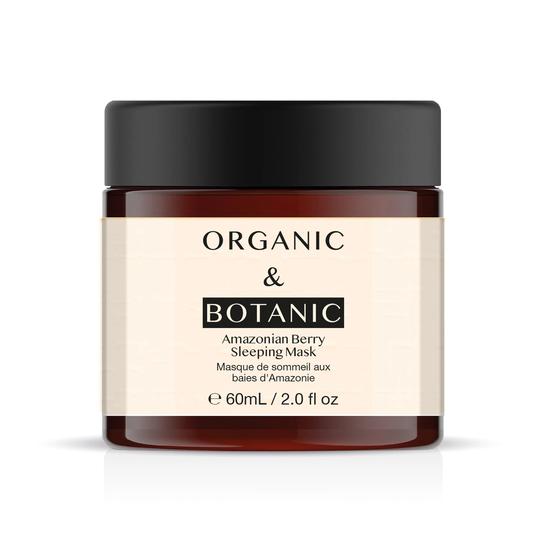 Organic & Botanic Amazonian Berry Sleeping Mask Duo Pack 60ml x 2
