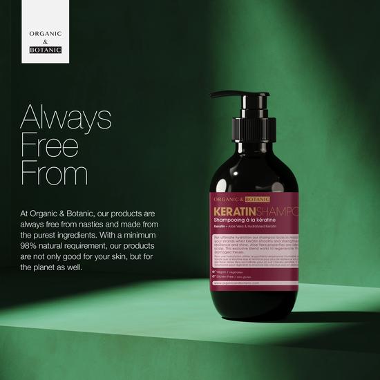 Organic & Botanic Keratin Shampoo 500ml
