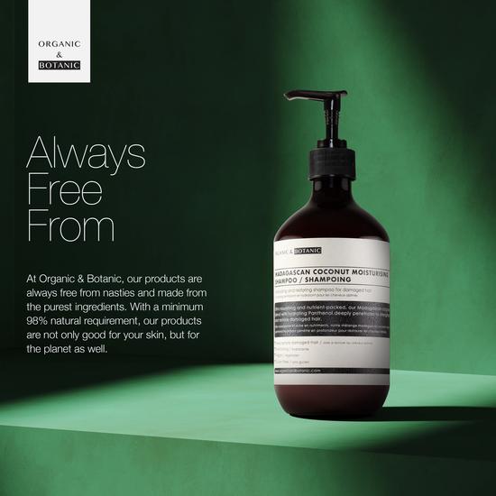Organic & Botanic Madagascan Coconut Moisturising Shampoo 500ml