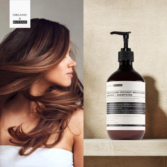 Organic & Botanic Madagascan Coconut Moisturising Shampoo 500ml
