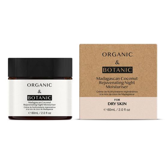 Organic & Botanic Madagascan Coconut Rejuvenating Night Moisturiser 60ml