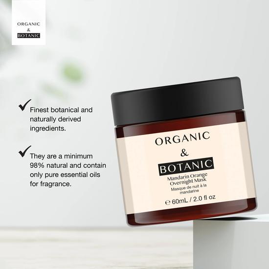 Organic & Botanic Mandarin Orange Overnight Mask 60ml