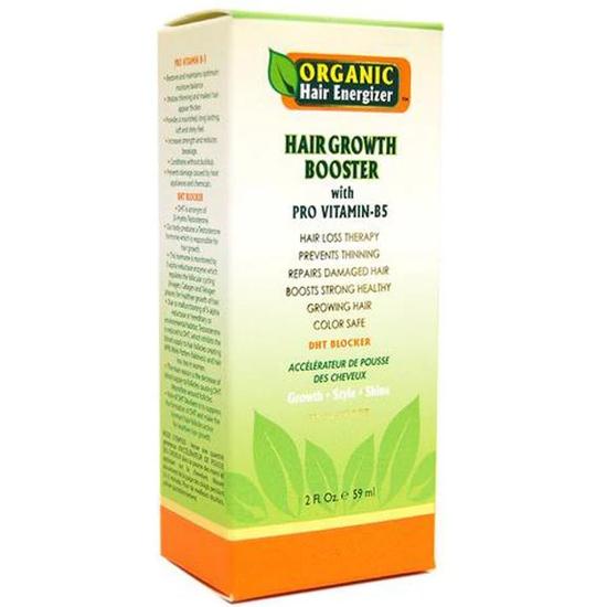 Organic Hair Energizer Hair Growth Booster With Pro Vitamin 59ml