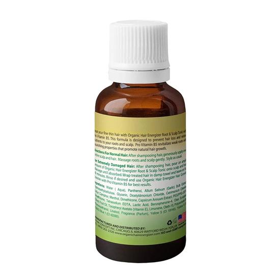 Organic Hair Energizer Root & Scalp Tonic With Pro Vitamin-B5 50ml